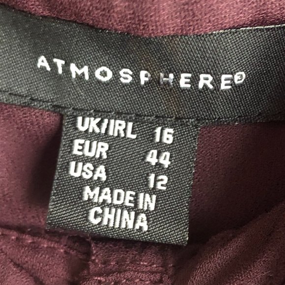 Atmosphere Button Down Blouse - Picture 3 of 10